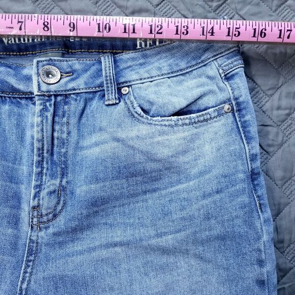 Natural Reflections Jeans Womens Size 4 Blue Vintage Reunión Medium Wash Denim - Picture 4 of 13